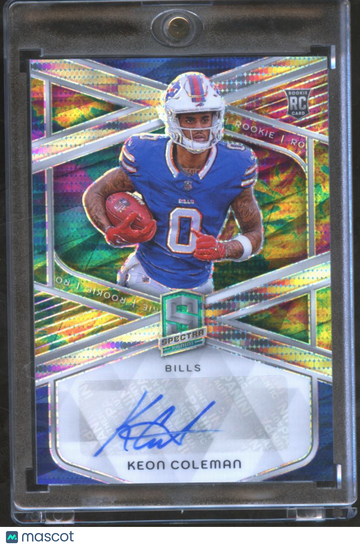 2024 Panini Spectra Prizm Keon Coleman #RA-KCN /75 RC