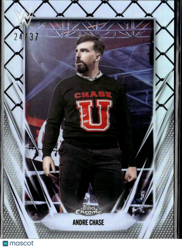 Andre Chase 2026 Topps Chrome WWE Silver Refractor Chase U