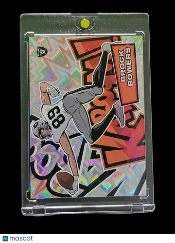 2025 Panini Absolute Kaboom! Brock Bowers #8 Horizontal