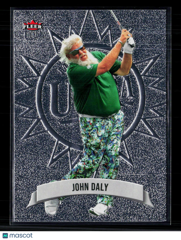 2026 Fleer Ultra Golf Medallions John Daly #M-19 Silver