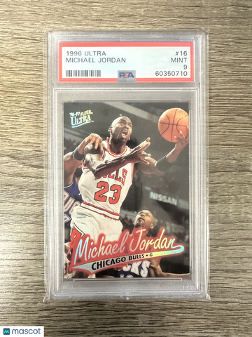 1996 Ultra Michael Jordan #16 PSA 9