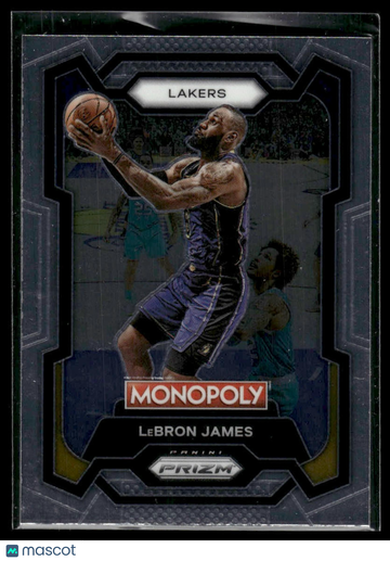 2023-24 Panini Prizm Monopoly LeBron James #40