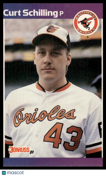 1989 Donruss Curt Schilling #635 RC