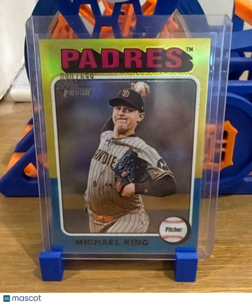 2024 Topps Heritage - Chrome Michael King #701