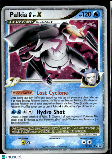 2009 Platinum Palkia G LV.X Holo Rare #125/127