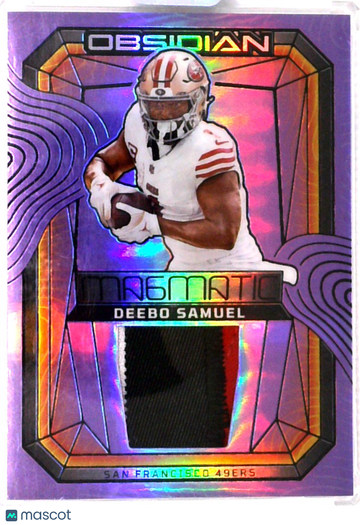 2024 Panini Obsidian Football Deebo Samuel #MM-DSL /49 Patch