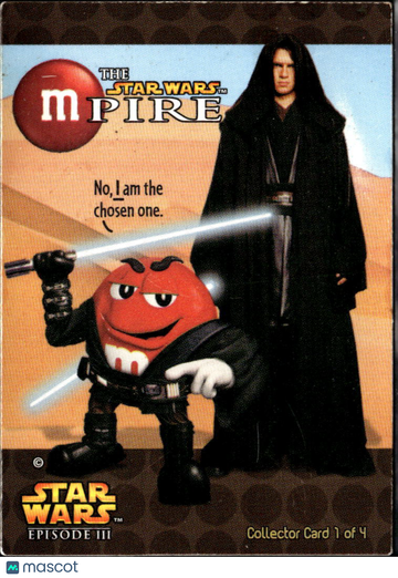 2005 Mars M&M's Star Wars mPIRE Episode III #1