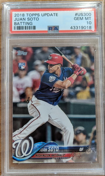 2018 Topps Update US300 Juan Soto RC Rookie