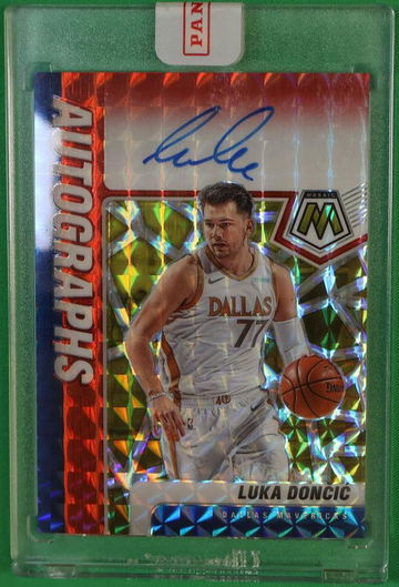 2020 Panini Mosaic AM-LUK Luka Dončić Autographs Dallas Mavericks