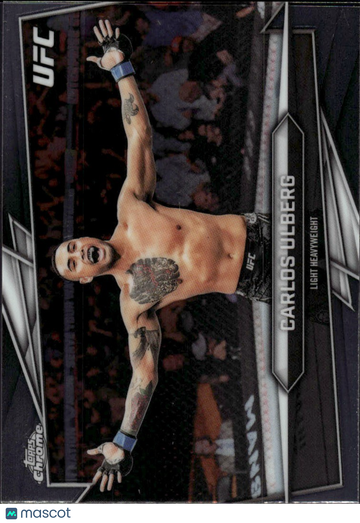 2026 Topps Chrome UFC Carlos Ulberg #110
