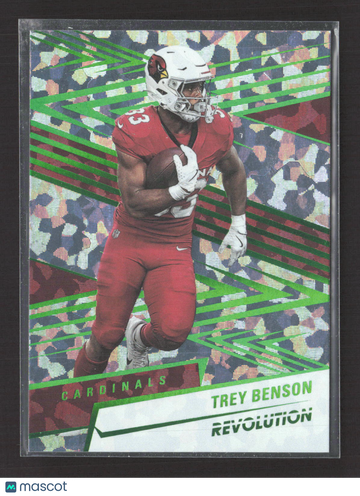 2025 Panini Revolution Football Trey Benson #40 Lava 02/12.