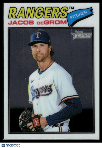 2026 Topps Heritage Jacob deGrom #98 Chrome