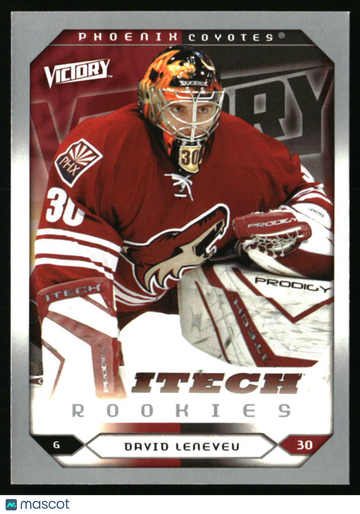 2005-06 Upper Deck David Leneveu #267 2005-06 Upper Deck Victory Update Phoenix Coyotes