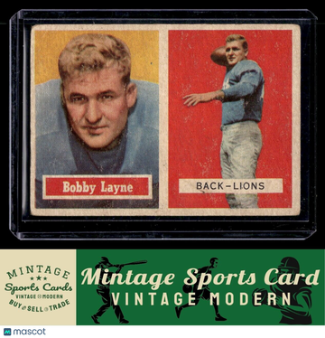 1957 Topps Bobby Layne #32