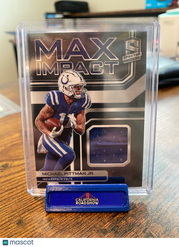 2022 Panini Spectra Michael Pitman Jr Patch Memorabilia
