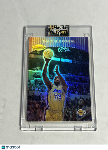 2001 Topps Bowman's Best Shaquille O'Neal #34 Refractor Short Print HOF Nicely Centered Mint Parallel/Variety Base Set I