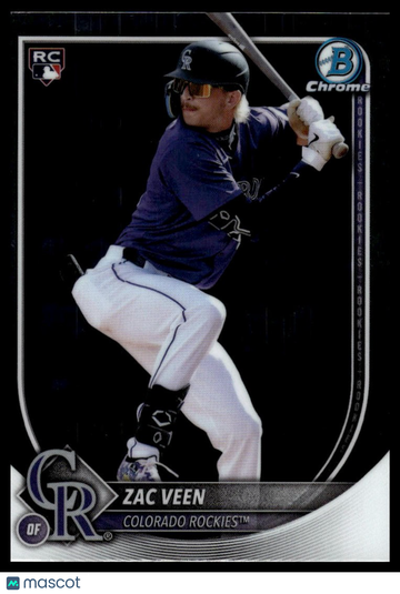 2025 Bowman Chrome Zac Veen #69 RC