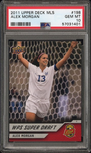 2011 Upper Deck Alex Morgan #198  PSA 10
