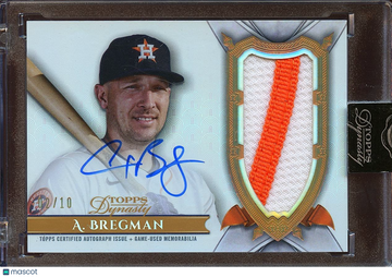 2024 Topps Dynasty Alex Bregman Patch