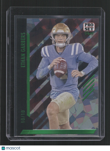 2024 PRO SET PURE ETHAN GARBERS #42 10/10 SN