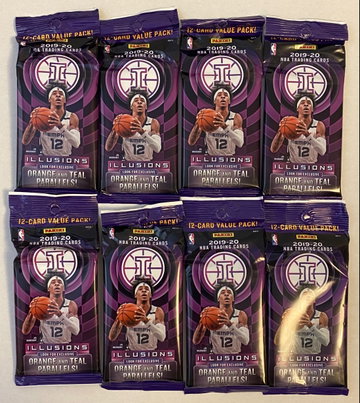 8X 2019-20 Illusions Basketball Value Packs