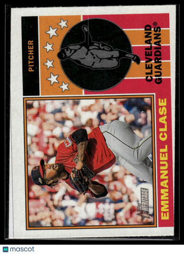 2025 Topps Heritage Emmanuel Clase #76PI-21 1976 Player Icons