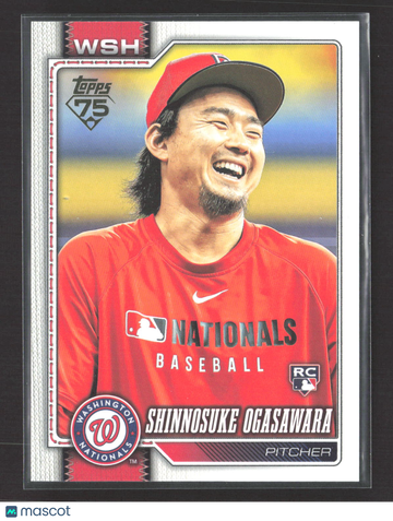 2026 Topps Series One Shinnosuke Ogasawara #32 RC /