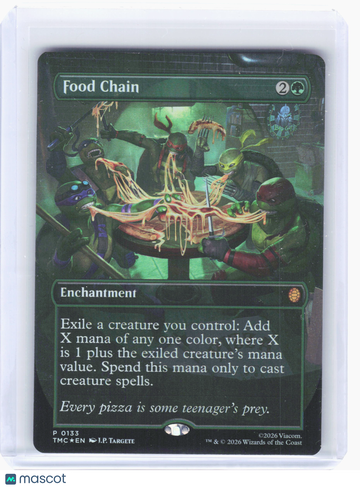 Commander: Teenage Mutant Ninja Turtles Food Chain Foil Promo (Borderless) #133