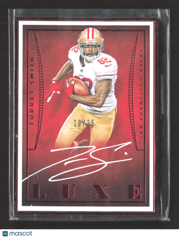 2016 Panini Luxe Torrey Smith #LA-TS /25