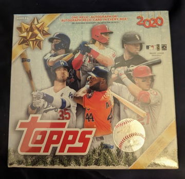 1 2020 Topps Holiday Box