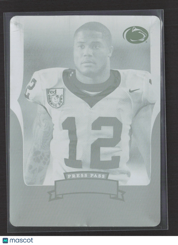 2006 Press Pass Legends Michael Robinson #35 Cyan Printing Plate /1 Printing Plate