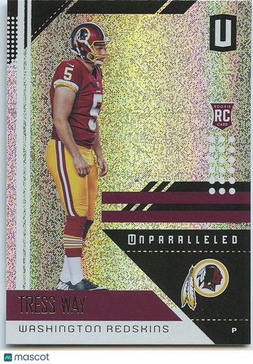 2018 Panini Unparalleled Tress Way #200 Rookie