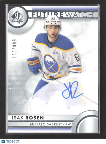 2024 Upper Deck SP Authentic Future Watch Isak Rosen #193