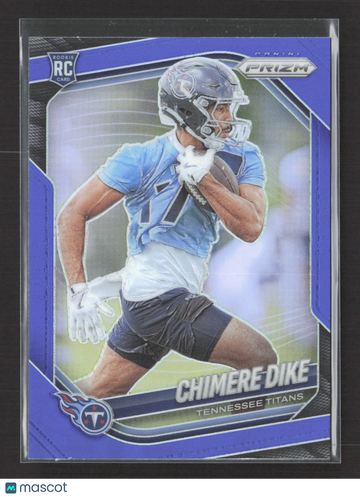 2025 Panini Prizm Chimere Dike #396 Blue RC