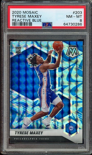 2020 MOSAIC TYRESE MAXEY REACTIVE BLUE #203
