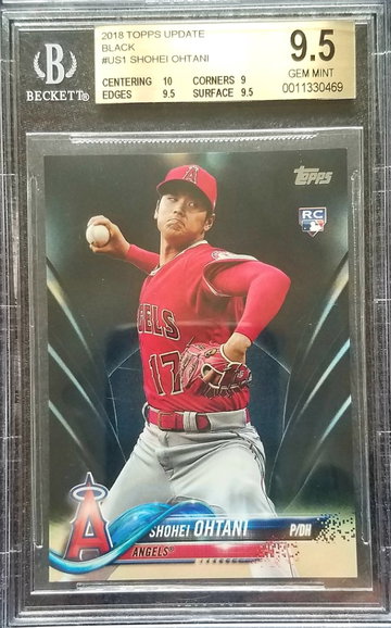 2018 Topps Update Shohei Ohtani 