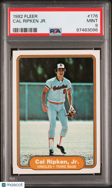 1982 Fleer Cal Ripken JR. #176 PSA 9