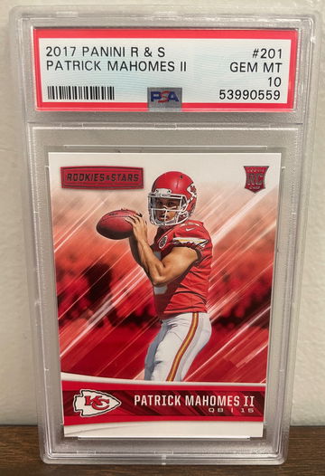 PATRICK MAHOMES 2017 Rookies and Stars PSA 10