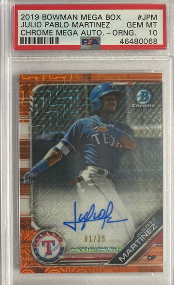 JULIO PABLO MARTINEZ 2019 Bowman 