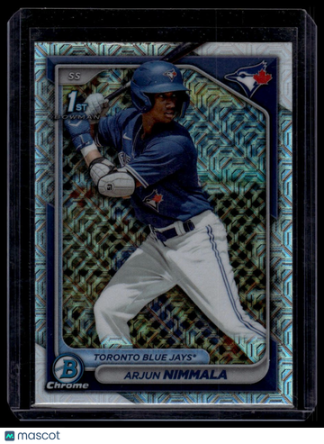 2024 Bowman Arjun Nimmala #BCP-142 Chrome Mojo Refractors