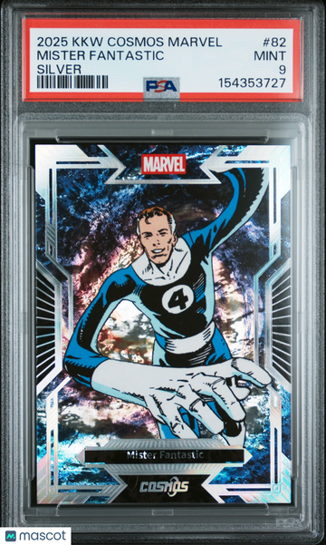 2025 Kakawow Cosmos Marvel Cosmos Silver Mister Fantastic #82 PSA 9