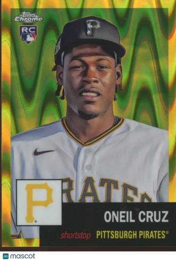 Oneil Cruz 2022 Topps Chrome Rookie Platinum Gold