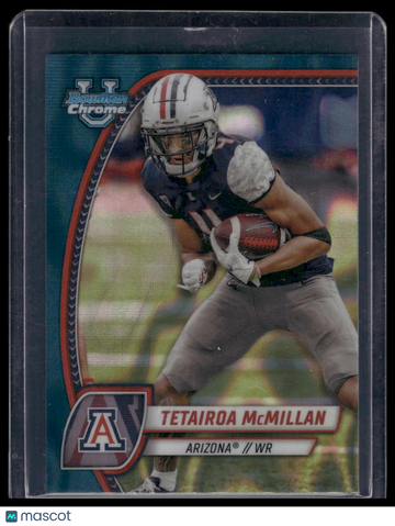 2024 Bowman University Chrome Tetairoa McMillan #170 Pink Lava Refractor