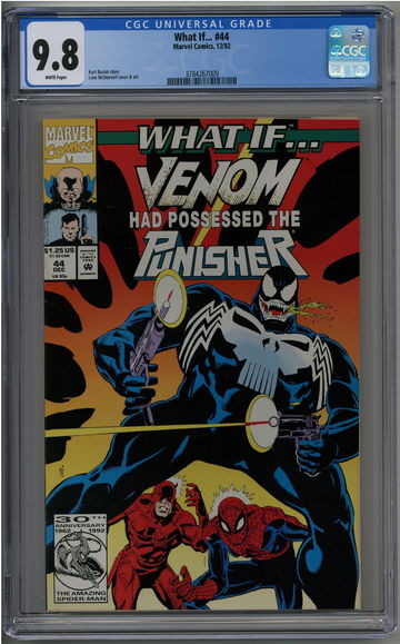 What if... 44 CGC 9.8 Venom had Possessed the Punisher? Spider-Man Daredevil