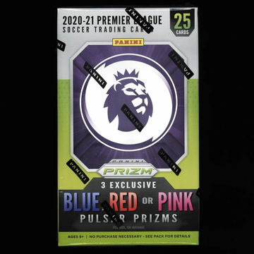 2020-21 Panini Prizm English Premier League Factory Sealed Cereal Box