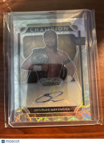2022 Panini Prizm WWE Shinsuke Nakamura #CS-SKN Prizm Parallel/Variety Insert