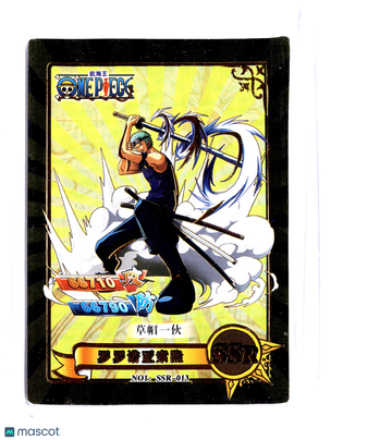 Roronoa Zoro GOLD HOLOFOIL Chinese