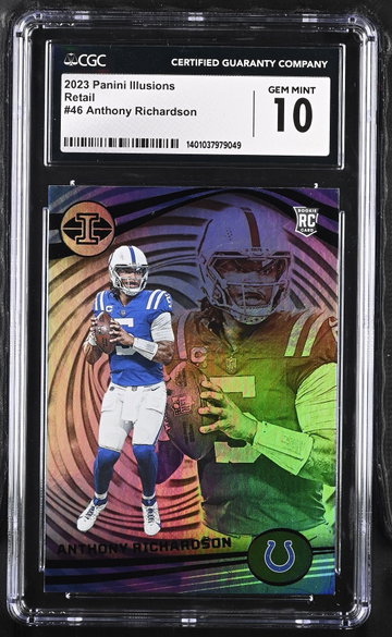 2023 PANINI ANTHONY RICHARDSON ILLUSIONS RETAIL #46 CGC 10 FT.C2.46