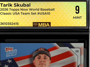 2026 Topps Now World Baseball Classic Tarik Skubal #USA10 USA Team Set MBA 9