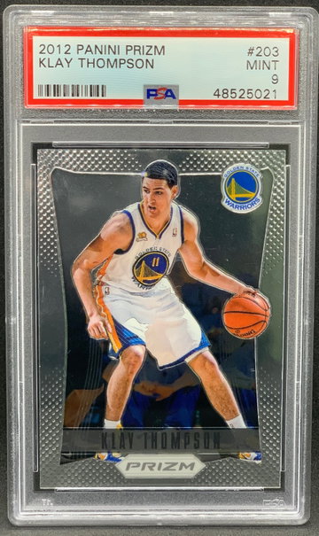 Klay Thompson 2012 Panini Prizm #203 Rookie PSA 9